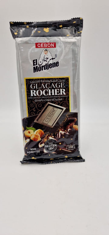 El Mordjene (Pate A Glacer) Black Chocolate mit Haselnuss