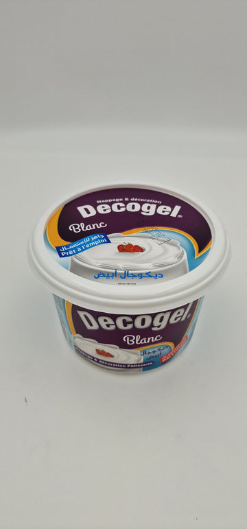 Tortenguss Decogel Blanc Nappage decoration