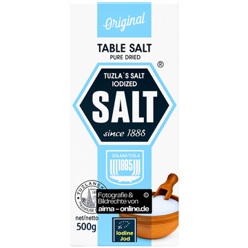 Solana - Original Jodiertes Speisesalz Salz 500g