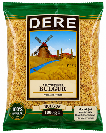Grober Bulgur mit Fadennudeln
