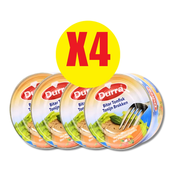 Thunfischstücke in reinem Sojaöl