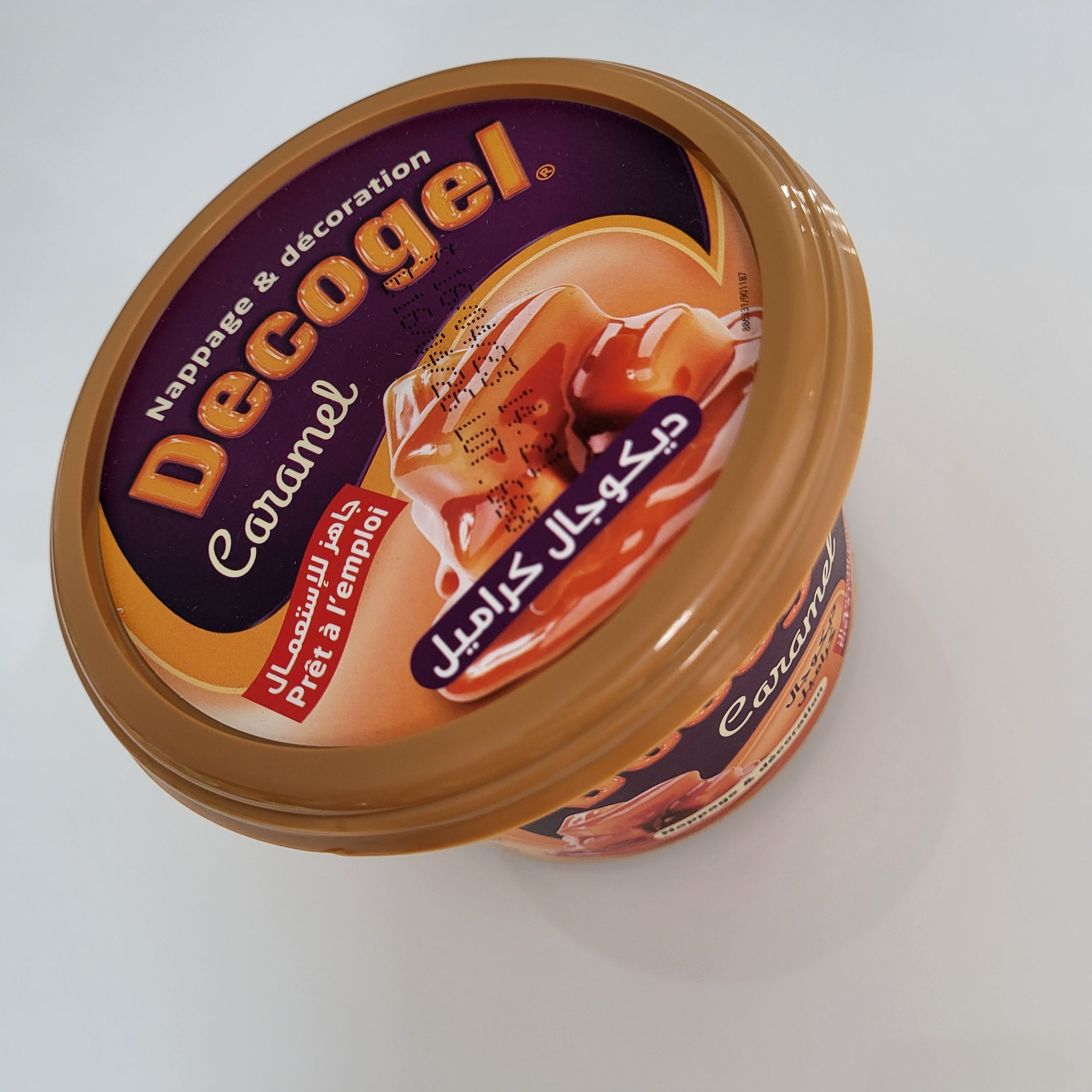 Cake glaze Decogel caramel napage decoration