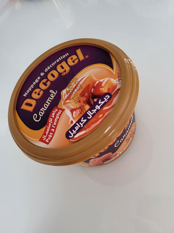 Cake glaze Decogel caramel napage decoration