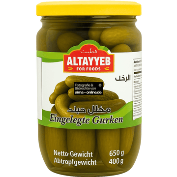 Altayyeb - Eingelegte Gurken 660g