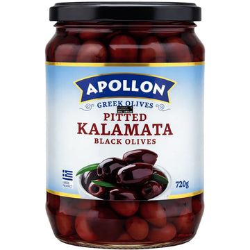 Elita – Kalamata Zeytin, Ganze Kalamata Oliven mit Stein 400g