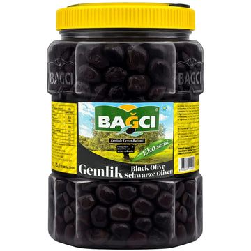 Bagci - Schwarze Oliven, Eko Serisi Gemlik Siyah Zeytin 1500g