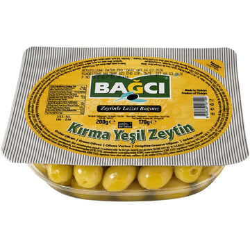 Bagci - Geschlagene grüne Oliven, Kirma yesil Zeytin 170 g