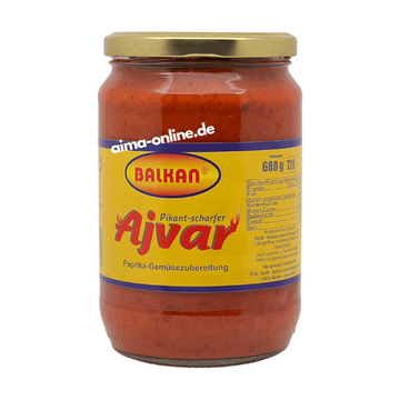 Balkan Ajvar scharf 680g