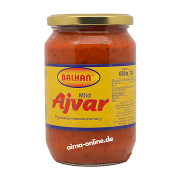 Balkan Ajvar mild 680g