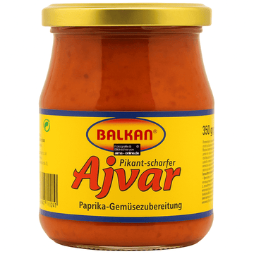 Balkan - Ajvar in Scharf 350g