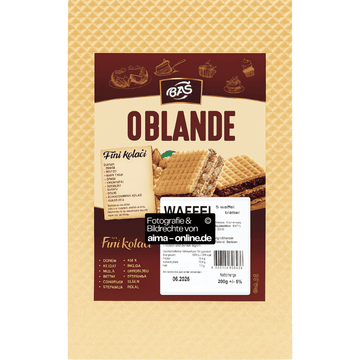 Bas - Waffelblätter 200g