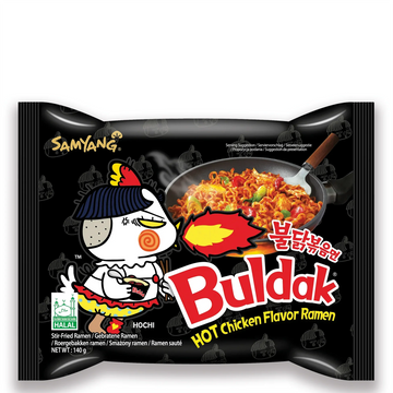 Scharfe koreanische Nudeln