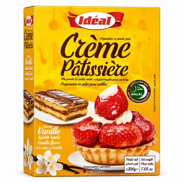 Idéal Crème Pâtissière – 200g (Vanille)