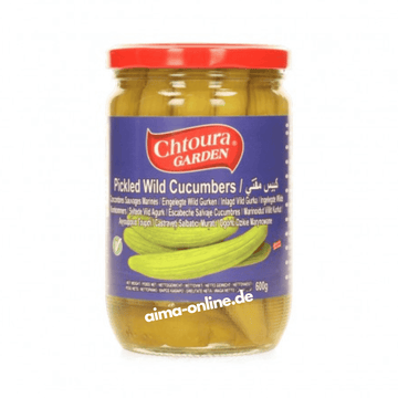 Chtoura Garden Pickled Wild Cucumbers - Eingelegte Wildgurke 1000g