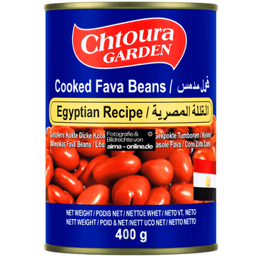 Chtoura Garden - Gekochte Fava Bohnen (Egyptian Recipe) 400g