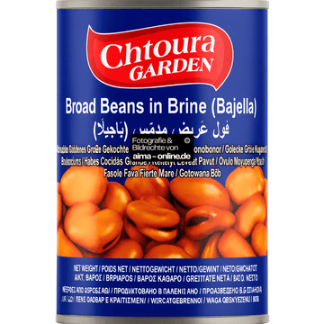Chtoura Garden - Große Gekochte Saubohnen 400g