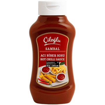Ciloglu - Sambal Scharfe Chili Soße, Aci Biber Sosu 500g