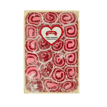 Ciloglu Türk Lokumu - Lokum mit Kokosraspeln und Granatapfelgeschmack 400g