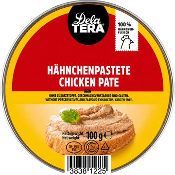 Dela Tera - Hähnchenpastete / Chicken Pate 100g
