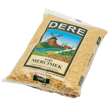 Dere Sari Mercimek - Gelbe Linsen 1000g