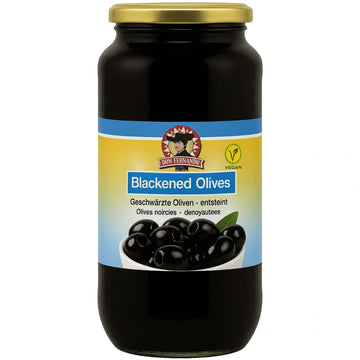 Don Fernando - Kara zeytin – Çekirdeksiz, Geschwärzte Oliven-Entsteint 455g