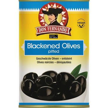 Don Fernando - Siyah Zeytin, Geschwärzte Oliven entsteint 150g