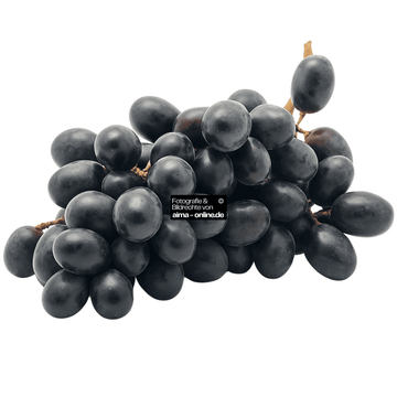 Dunkle kernlose Weintrauben 1000g