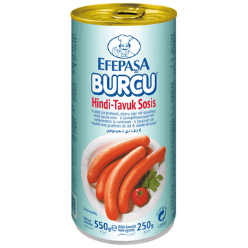 Efepasa Burcu Geflügelwürstchen 250g