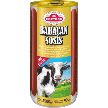 Egetürk Babacan Sosis - Rinderwürstchen 900g