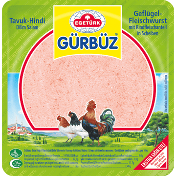 Egetürk Gürbüz Geflügel-Fleischwurst 200g