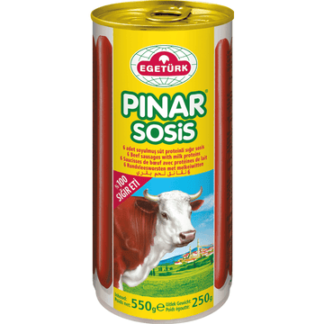 Egetürk Pinar Sosis - Rinderwürstchen 250g