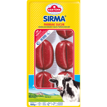 Egetürk Sirma Parmak Sucuk 1000g