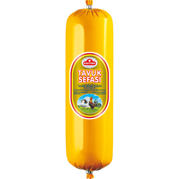Egetürk Tavuk Sefasi Geflügelfleischwurst mit Rindfleischanteil 500g