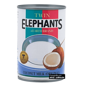 Twin Elephants Kokosnussmilch 400ml