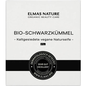 Elmas Nature Naturseife mit Schwarzkümmelöl 100g