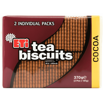 Eti - Tea Biskuit mit Kakao 2er Pack 370g