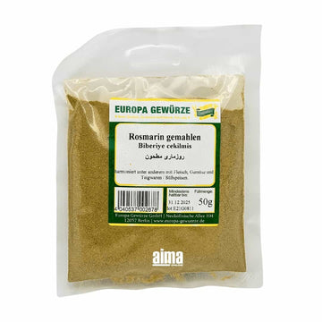 Europa Gewürze Biberiye cekilmis - Rosmarin gemahlen 50g