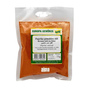 Europa Gewürze Kirmizi Tatli Toz Biber - Paprika gemahlen süß 75g
