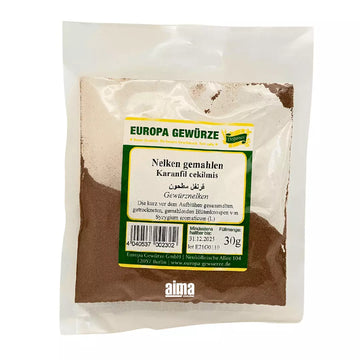 Europa Gewürze Nelken, gemahlen - Karanfil, cekilmis 30g