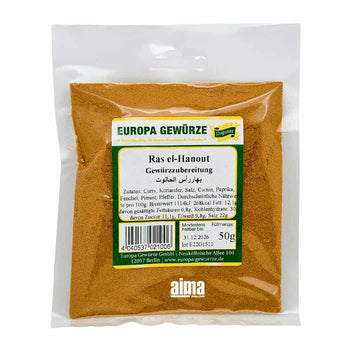 Europa Gewürze - Ras el-Hanout Gewürzzubereitung 50g