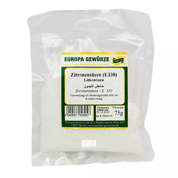 Europa Gewürze Zitronensäure (E330) - Limontozu 75g