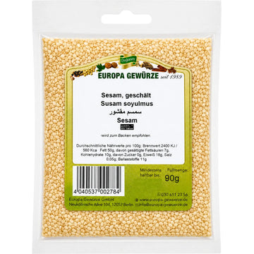Europa Gewürze Sesam, geschält - Susam, soyulmuş 90g