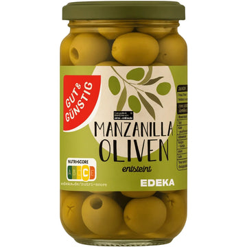 G&G - Yeşil Zeytin, Grüne Oliven entsteint 170g