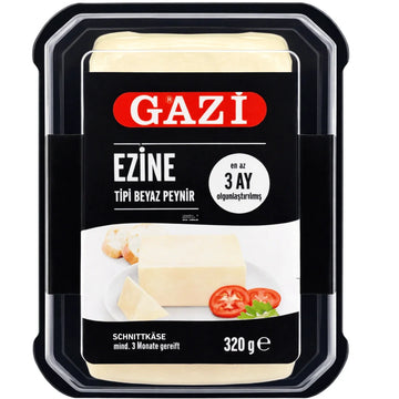 Gazi - Ezine Tipi Beyaz Peynir, Schnittkäse 45 % Fett i. Tr. 320g
