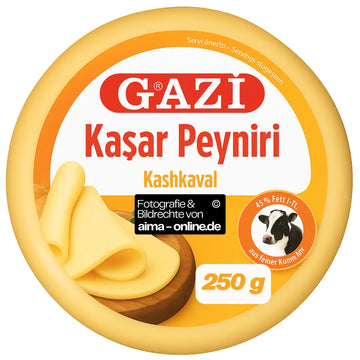 Gazi - Kashkaval, Kasar Peyniri 250g