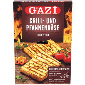 Gazi Grill- und Pfannenkäse Honey-BBQ 200g