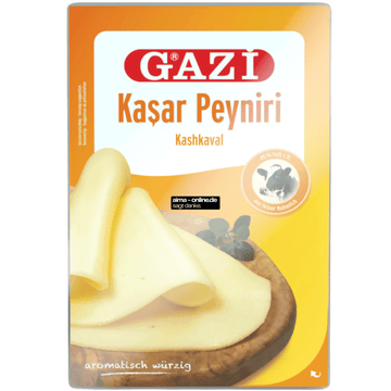 Gazi Kasar Kashkaval Schnittkäse 125g
