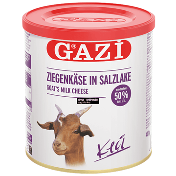 Gazi Ziegenkäse in Salzlake 50% Fett 400g