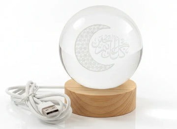 Ramadan-beleuchtete Kristalllampe