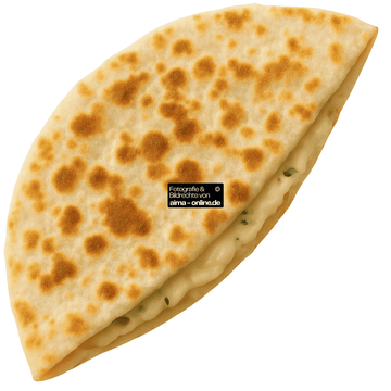 Gözleme gefüllt mit Käse